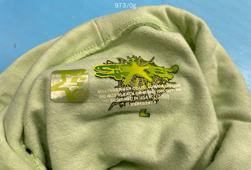 SP5DER Mint Hoodie (Young Thug Brand)