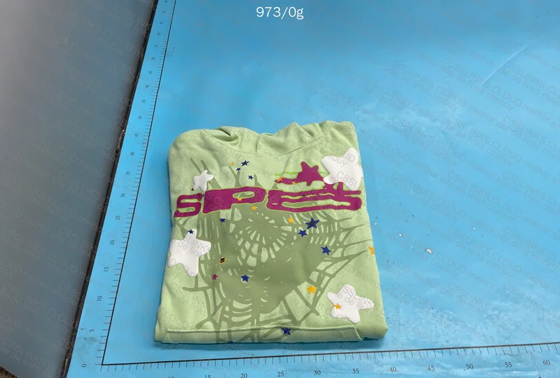 SP5DER Mint Hoodie (Young Thug Brand) 2