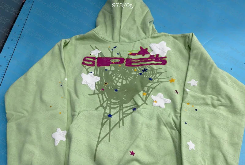 SP5DER Mint Hoodie (Young Thug Brand) 4