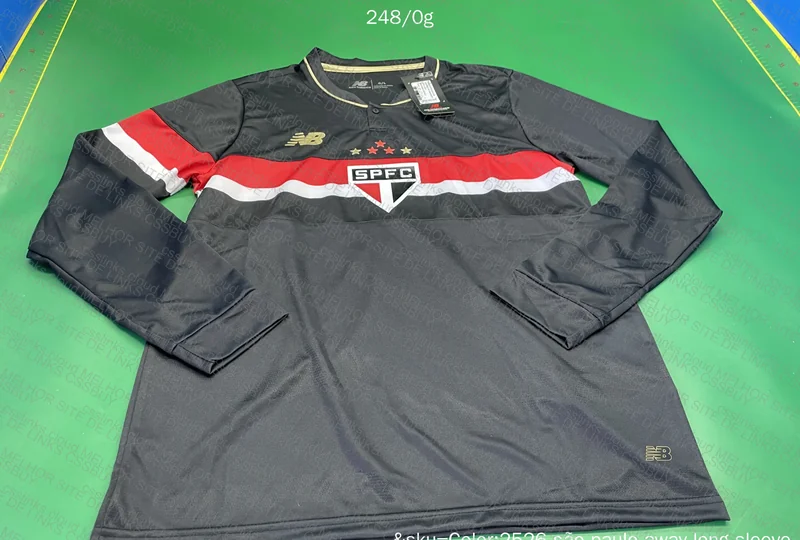 SPFC - São Paulo Long Sleeve Third Jersey 4