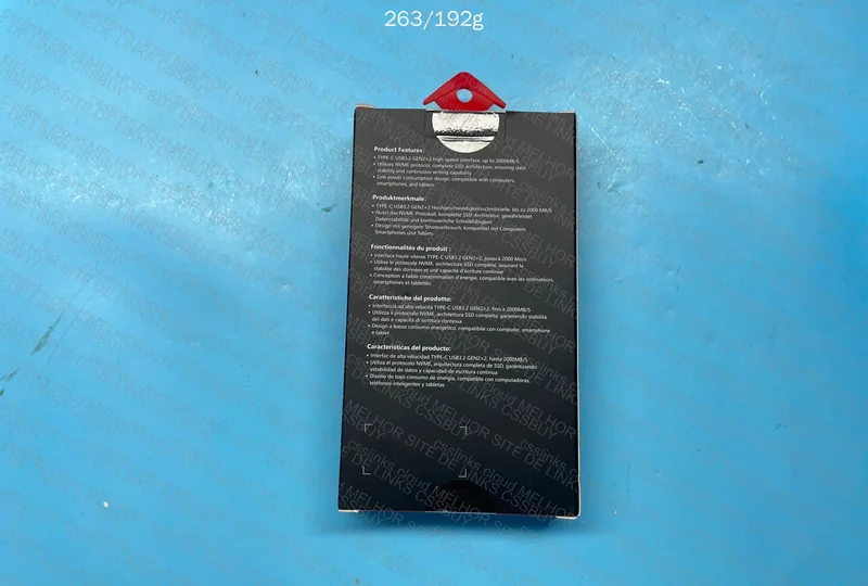 External SSD 2TB 2000MB/S - Customs Declaration Tips 3