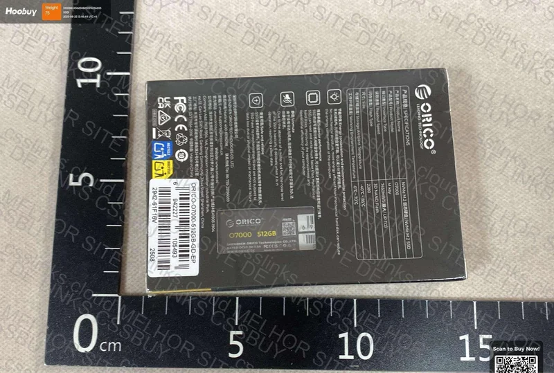 SSD M.2 Orico 512GB 7460Mb/s 2
