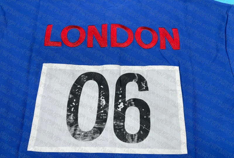 STAINCLUB Mowalola Blue Polo