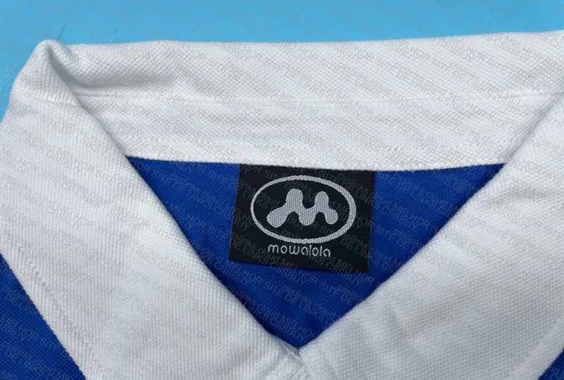 STAINCLUB Mowalola Blue Polo 3