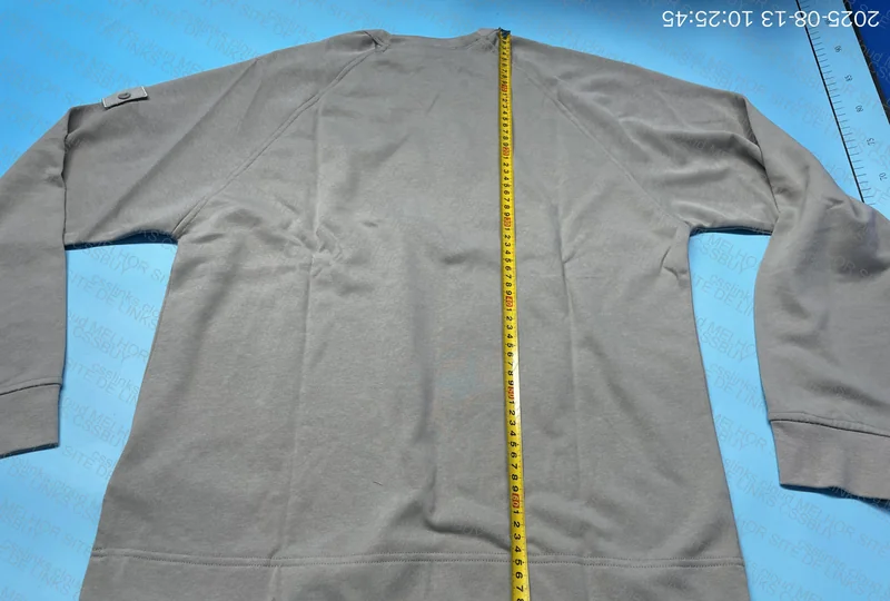 Stone Island Crewneck Sweatshirt in Dust Grey c/NFC 7