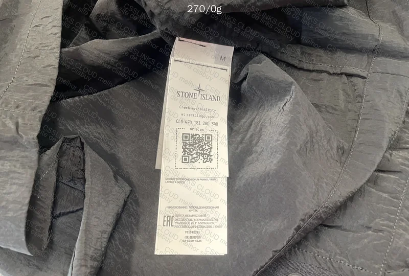 Stone Island Metallic Nylon 4