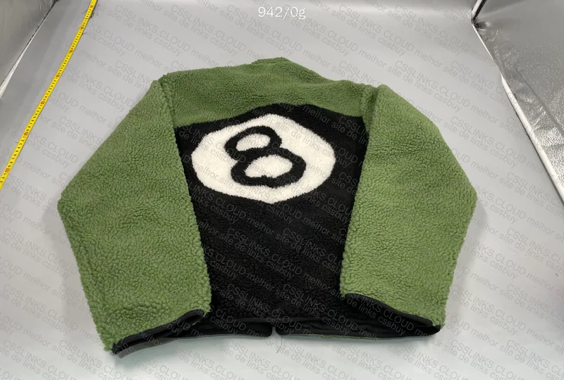 Stussy 8 Ball Sherpa Double-Sided 4