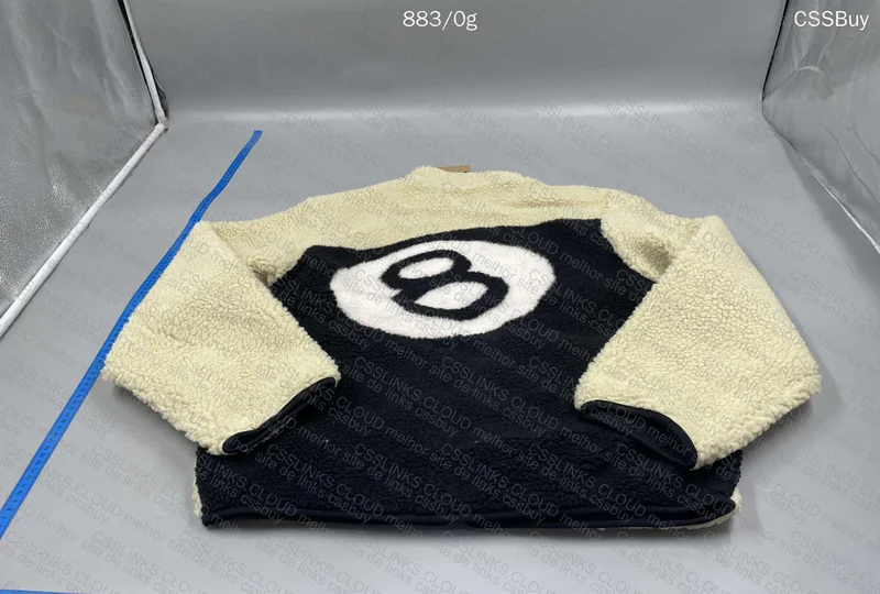 Stussy 8 Ball Sherpa Fleece 2