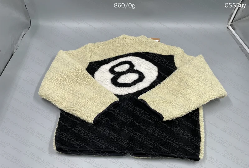 Stussy 8 Ball Sherpa Fleece 2