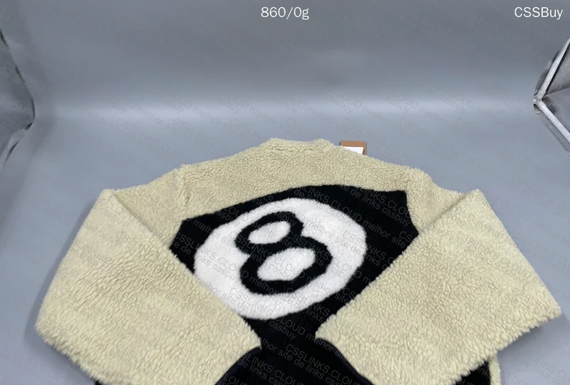 Stussy 8 Ball Sherpa Fleece 3