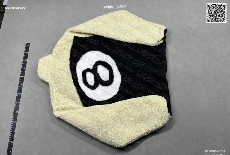 Stussy 8 Ball Sherpa Reversible Jacket