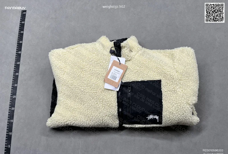 Stussy 8 Ball Sherpa Reversible Jacket 2
