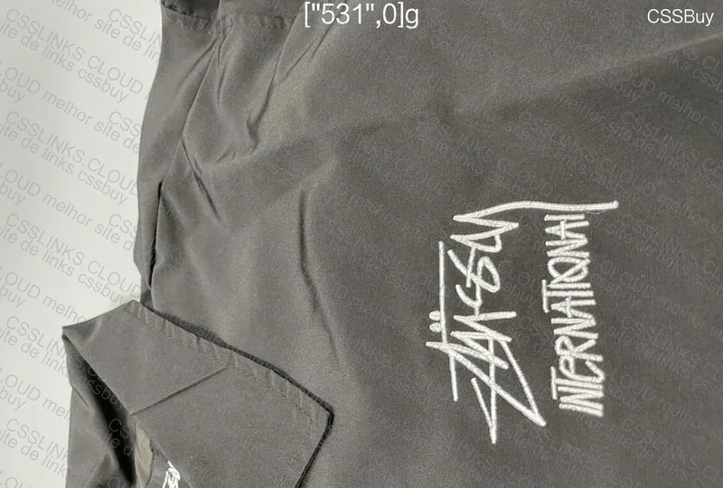 Stussy Coach Jacket - 148 yuans (0832club), XL