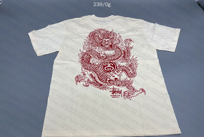 STUSSY DRAGON with Measurements 10