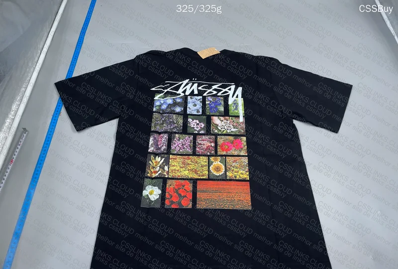 Stussy Flower Grid Tee