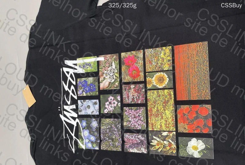 Stussy Flower Grid Tee 7