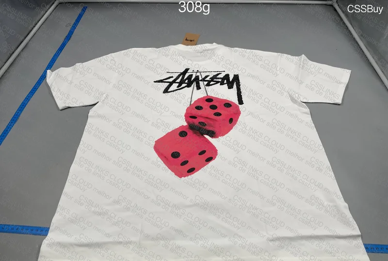Stussy Fuzzy Dice White 2