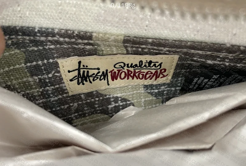 Stussy Needle Punch Side Pouch 6