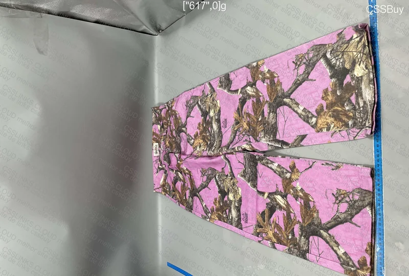 STUSSY REALTREE EDGE BIG OL’ JEANS PINK PANTS 5