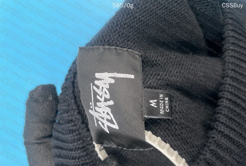stussy sweater black 2