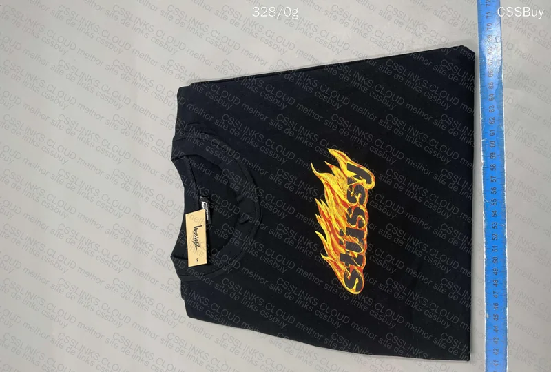 Stussy Tee Flames 2