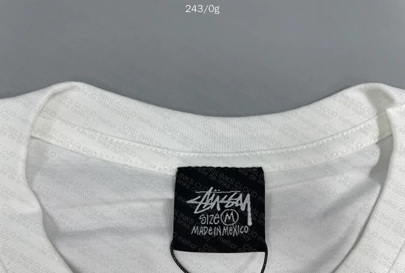 Stussy Tee - Midnight Insanity (with Measurements) 2