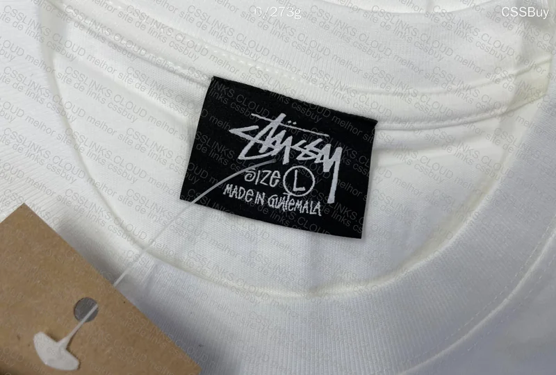 STUSSY x BORN & RAISED - 8 Ball Tee "White" 2