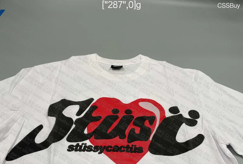 Stussy X CPFM Heart T-shirt