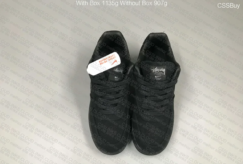 Stussy x Nike Air force low (BLACK)