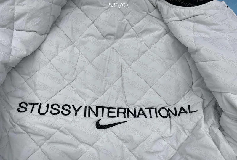 Stussy x Nike Reversible Varsity Jacket (Sorteio) 5