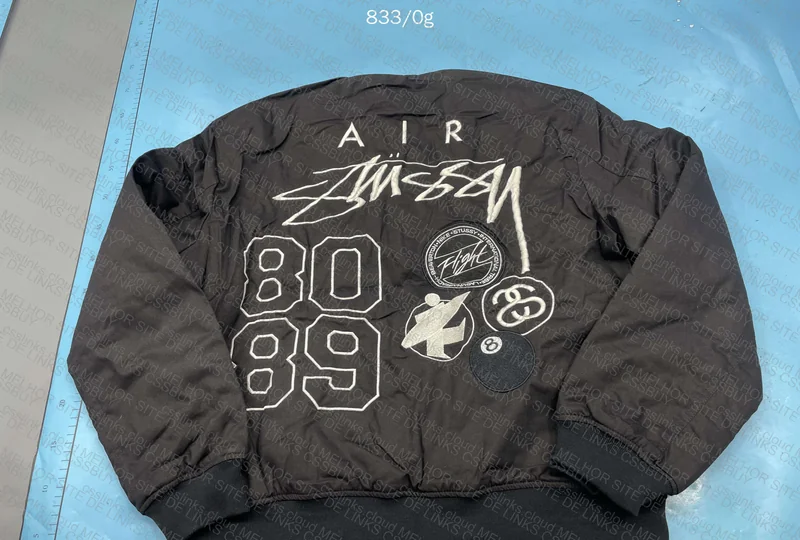 Stussy x Nike Reversible Varsity Jacket (Sorteio) 7