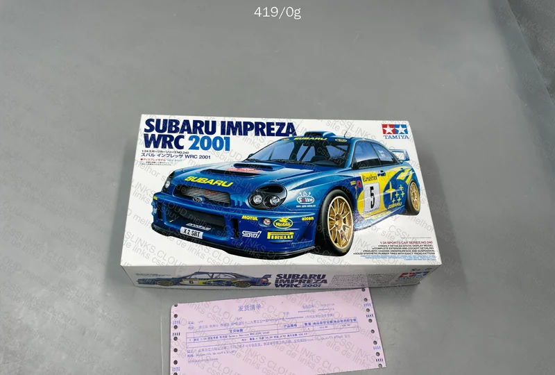 Subaru Impreza WRC 2001 Tamiya 1/24 3