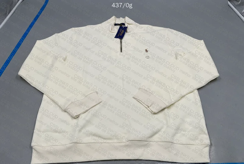 Polo Ralph Lauren 1/4 Zip Sweater Cream
