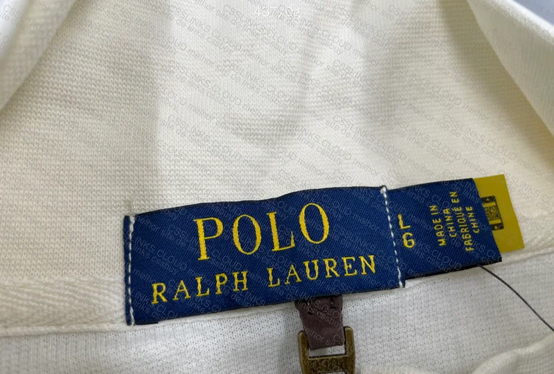 Polo Ralph Lauren 1/4 Zip Sweater Cream 3