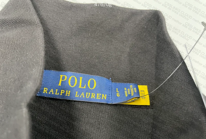 Polo Ralph Lauren 1/4 Zip Sweater Black 2