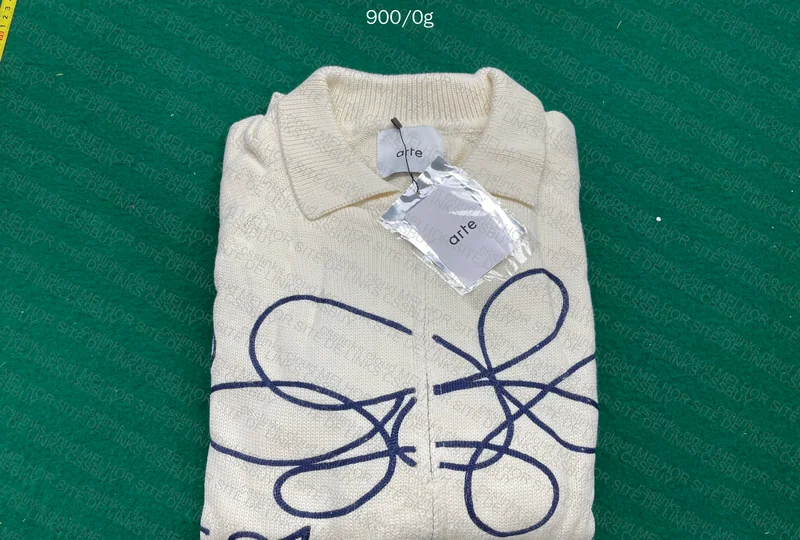 Beige Art Sweater 5