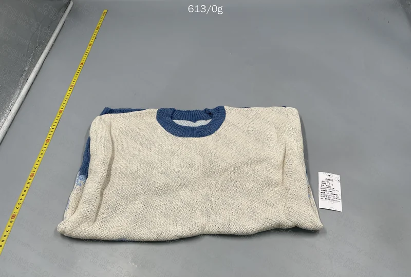 Blue Sweater (Size XL with Measurements)