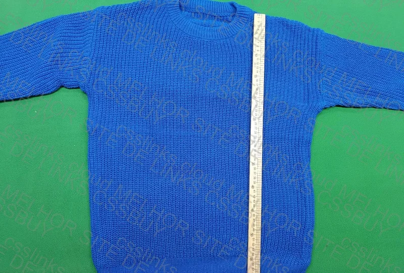 Sweater with Measurements 4