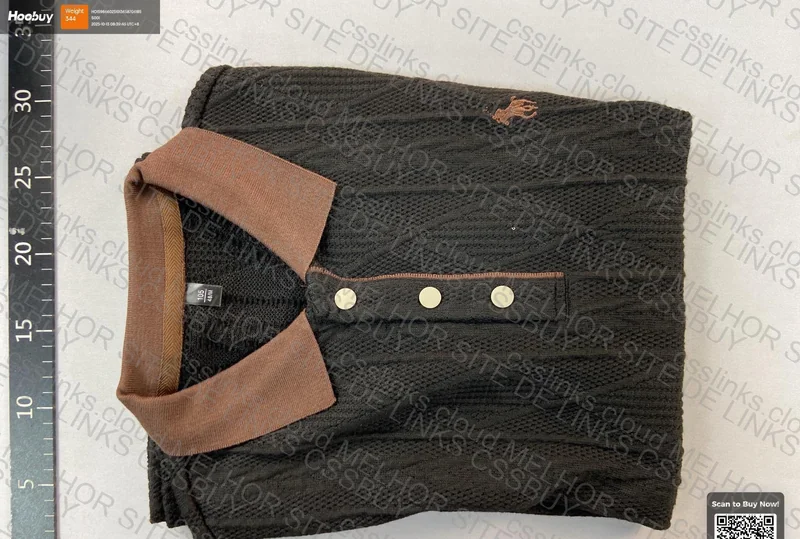 Jacquard Collar Sweater
