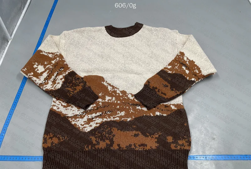 Brown Sweater (Size L with Measurements)