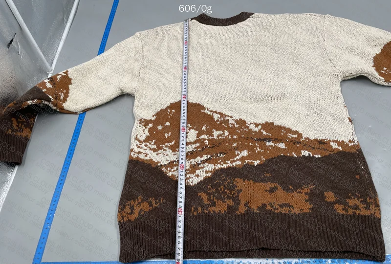 Brown Sweater (Size L with Measurements) 4