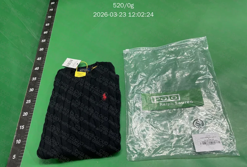Suéter Polo Ralph Lauren Preto e Cinza 5