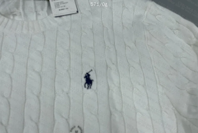 Polo Ralph Lauren White Sweater 2
