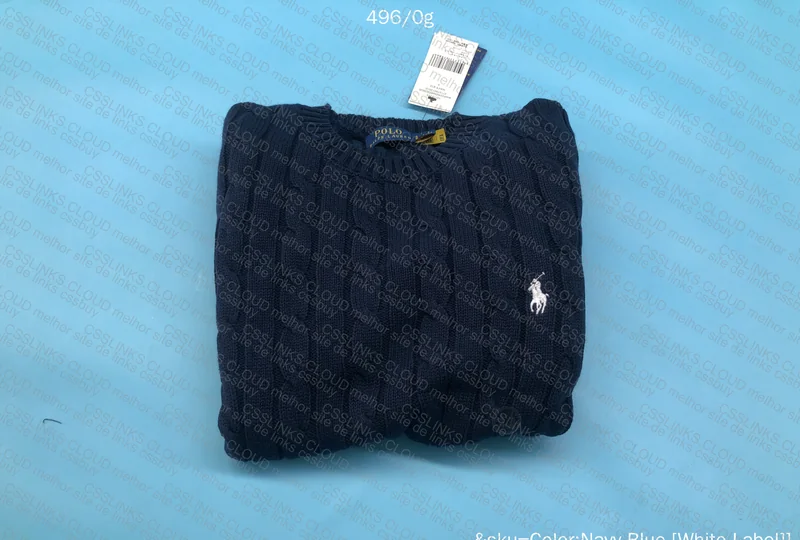 Ralph Sweater with Measurements