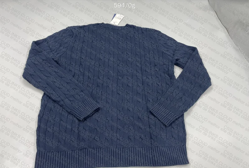 Ralph Lauren Navy Blue Sweater 4