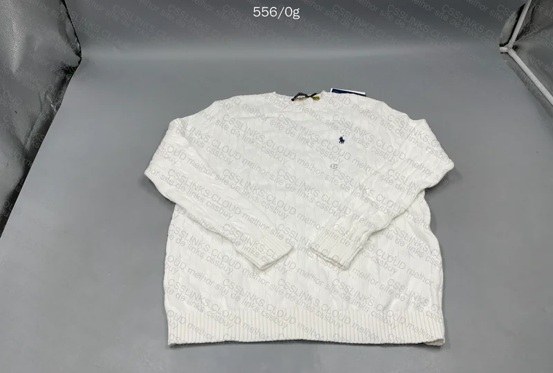 Ralph Lauren White Sweater 4