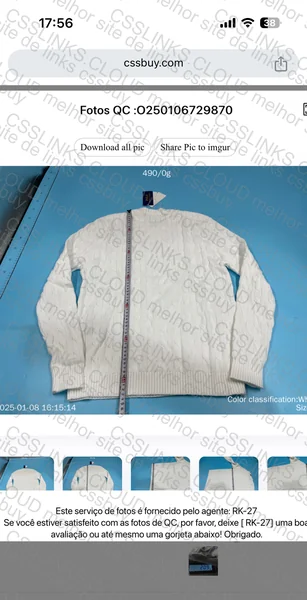 Ralph Lauren White Sweater 3