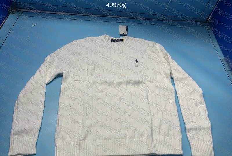 Ralph Lauren White Sweater 2