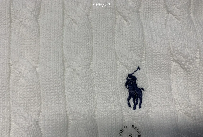 Ralph Lauren White Sweater 4