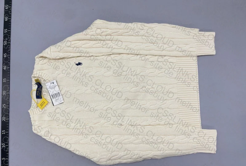 Ralph Lauren White Sweater 4